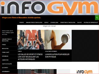 InfoGym.com : Conseils sportifs, fitness et musculation